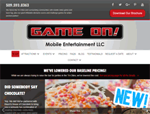 Tablet Screenshot of gameontricities.com